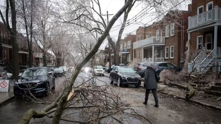 Hundreds of thousands without power in Canada after ice storm