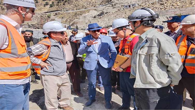Chairman WAPDA visits accident site at Diamer Basha Dam Project