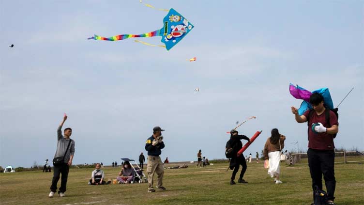 Taiwanese celebrate freedom in the face of China's war games