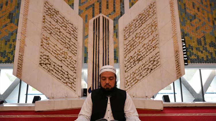 A call to prayer in Pakistan's mega mosque