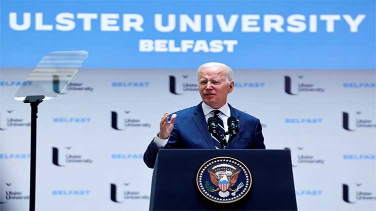 Biden urges N.Ireland leaders to seize 'incredible economic opportunity'
