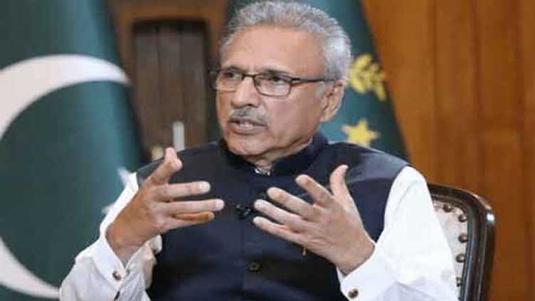 Will see what I can do if reference filed against CJP Bandial, says President Alvi