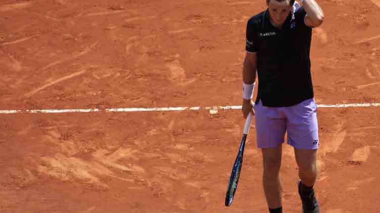 French Open finalist Ruud upset in Monaco by qualifier Struff