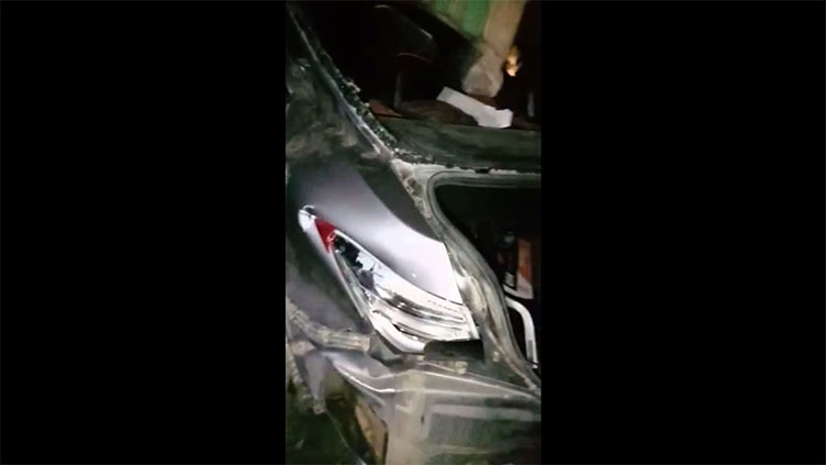 Four killed in collision between two cars in Raiwind