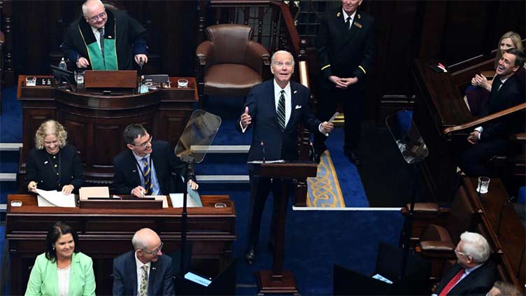 Biden wraps up Ireland trip at Catholic shrine