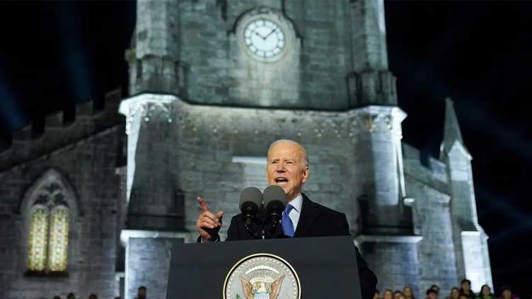 'Mayo for Sam!' Biden delights Irish ancestors with sporting shoutout