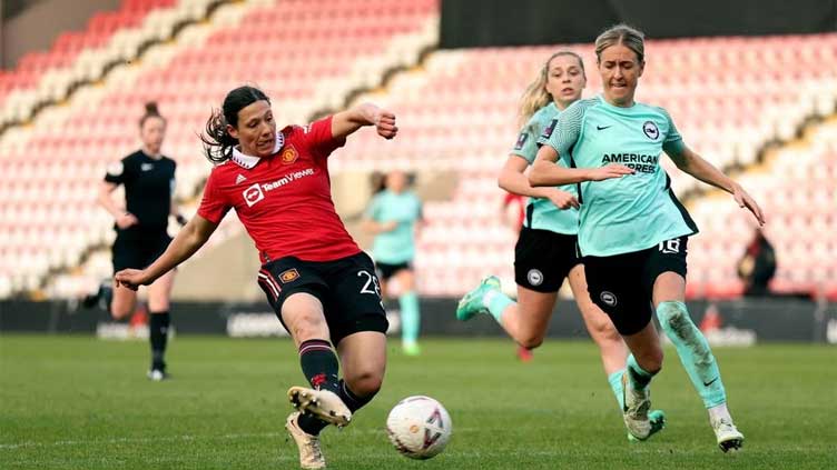 Manchester United beat Brighton to reach Women's FA Cup final