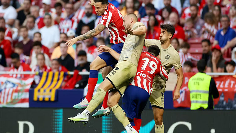 Griezmann double guides Atletico to sixth straight league win