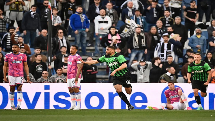 Juventus suffer 1-0 defeat at Sassuolo