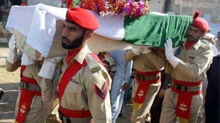 Two martyrs of South Waziristan operation laid to rest