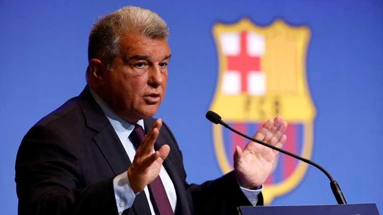 Barcelona president denies any crime in refereeing scandal