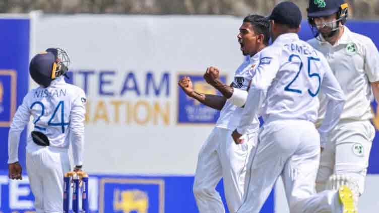 Jayasuriya bags five-for as Sri Lanka devastate Ireland