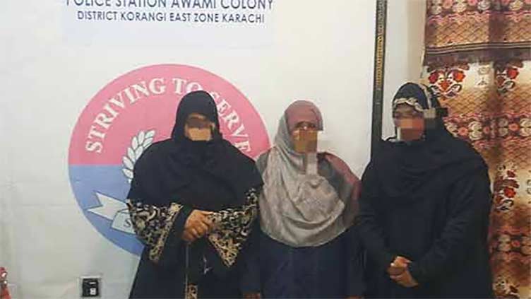 Police nab gang of women thieves in Karachi 