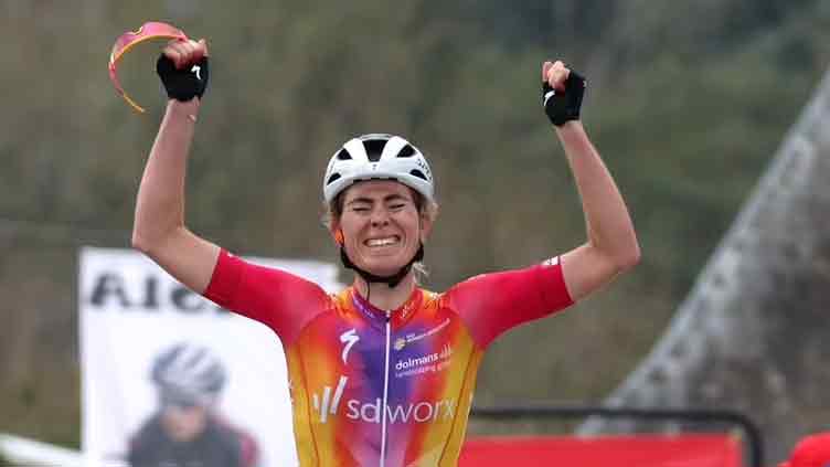 Demi Vollering wins Flèche Wallonne, secures Ardennes double