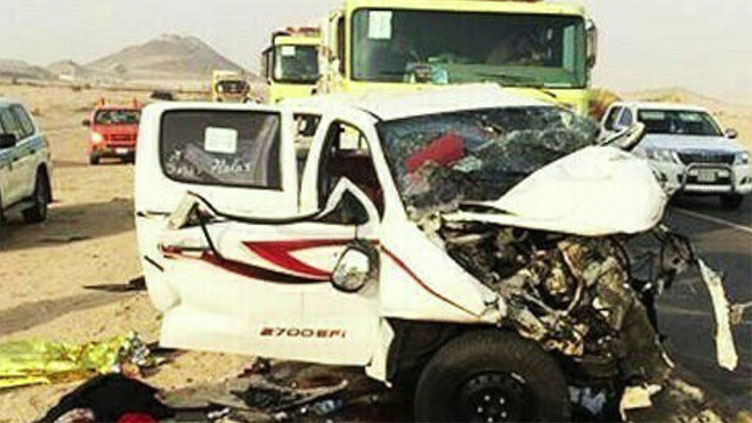 Nine Pakistani Umrah pilgrims killed in road accident in Saudi Arabia