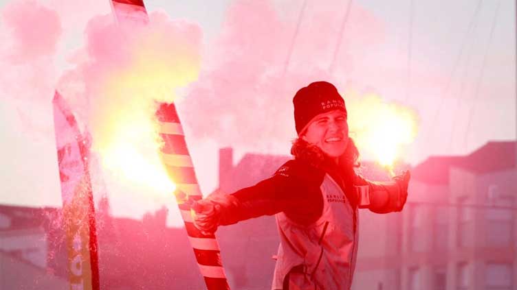 French sailor Clarisse Cremer back at sea for 2024 Vendee Globe race