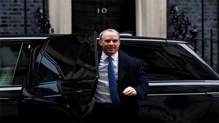 Why has Dominic Raab resigned as Britain's deputy prime minister?