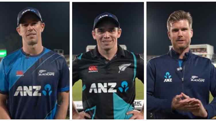 New Zealand team greets Pakistan on Eidul Fitr