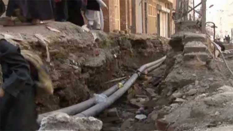 Peshawar's heritage trail project worth Rs500 million turns to debris, dirt