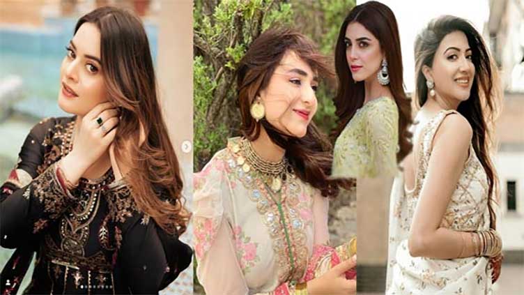 Pakistani showbiz stars impress fans with their Eidul Fitr looks -  Entertainment - Dunya News