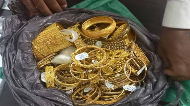 Thieves plunder gold ornaments and cash worth Rs50m in jewellery shop heist