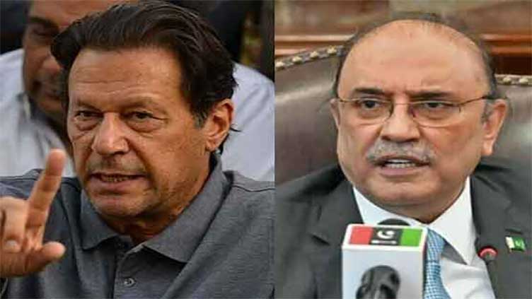 Imran was ousted for country's survival, claims Zardari