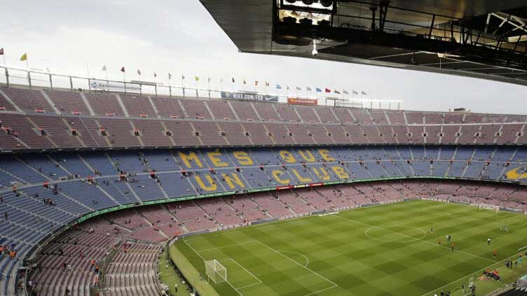 Barcelona raise 1.45 bn euros for Camp Nou rebuild