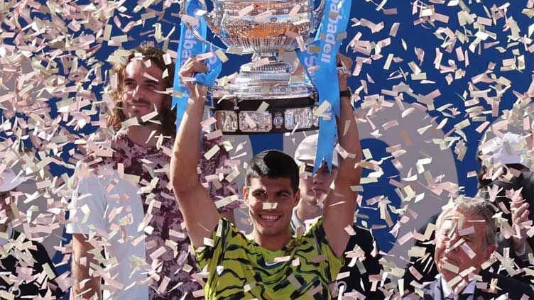 Alcaraz beats Tsitsipas to clinch back-to-back Barcelona titles