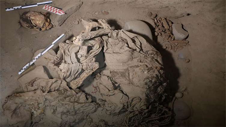 Archaeologists in Peru find adolescent mummy wrapped in bundle