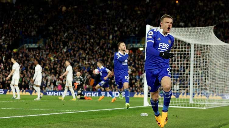 Vardy rescues point for Leicester in basement clash at Leeds