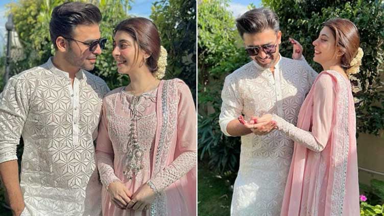 Urwa Hocane, Farhan Saeed put separation rumours to rest