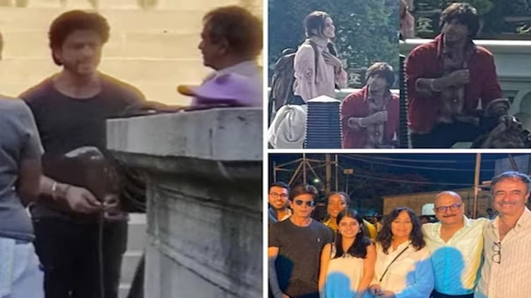 Shah Rukh Khan shoots Rajkumar Hirani's film 