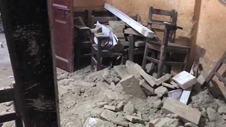 Two girl students killed as hostel roof collapses in Bahawalpur