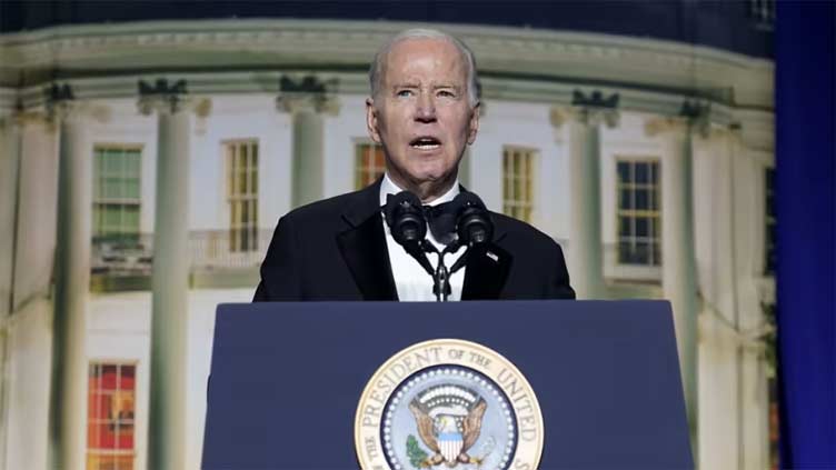 Biden attacks news outlets for 'lies of conspiracy and malice'