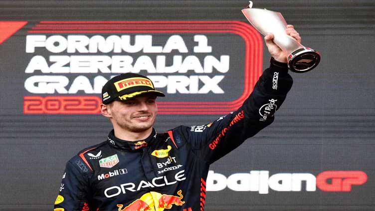 Verstappen says he can be pleased with second on a learning day