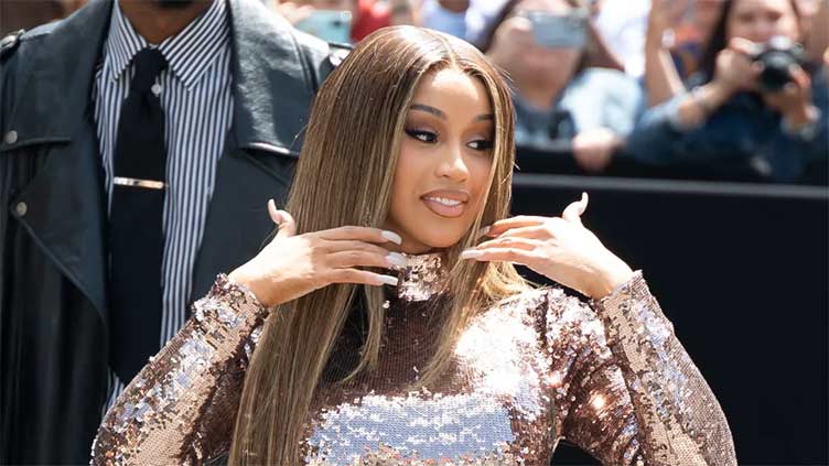 US police probe Cardi B mic throw