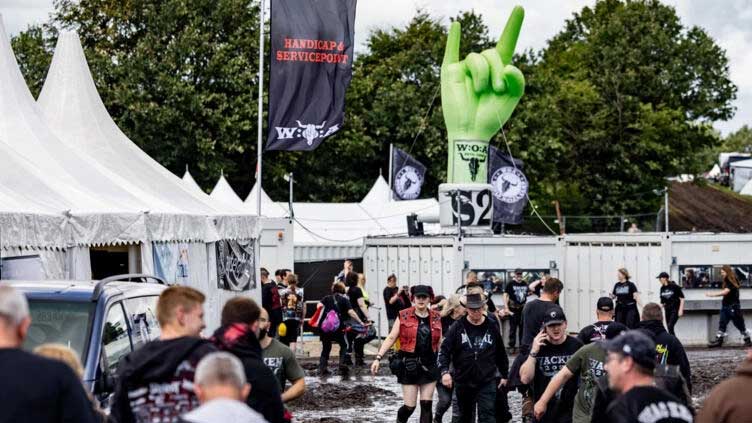 German mud mires world's top heavy metal festival