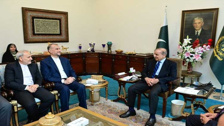 PM Shehbaz vows to strengthen economic ties with Iran 