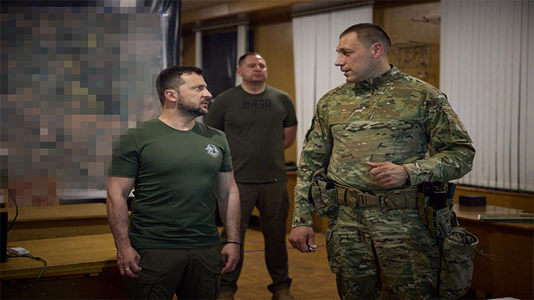 Zelenskiy says Ukrainian strength dominates, top officers report progress
