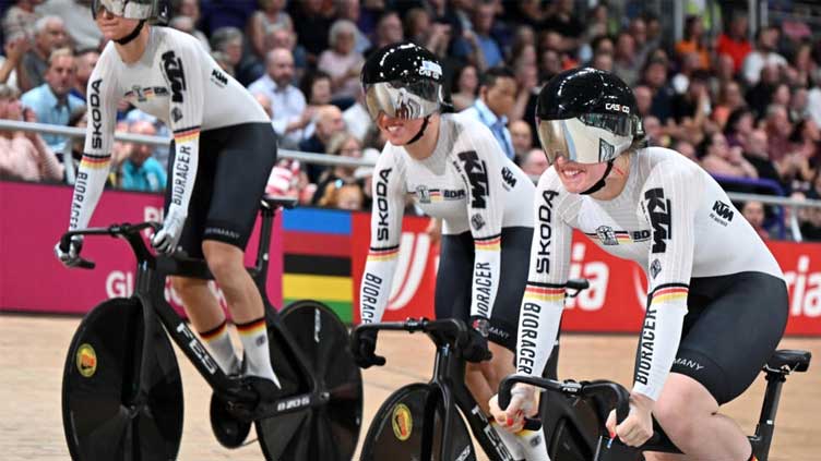 World-beating Germany retain team sprint title