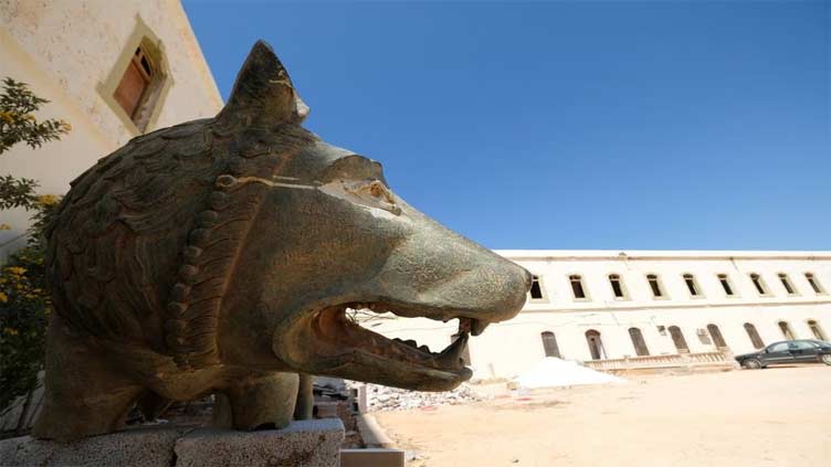Libya recovers colonial wolf statue sold as scrap and found on farm
