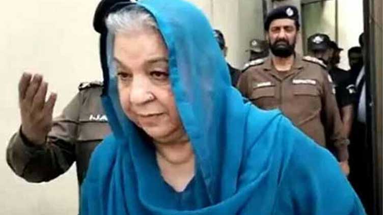 Dr Yasmeen Rashid judicial remand extends till Aug 17