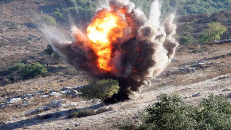 Minor girl injured as cluster bomb accidentally explodes
