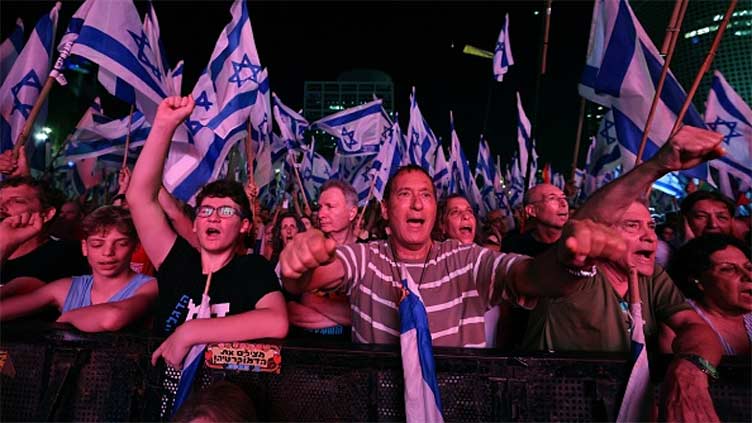 Israelis take to streets again to protest judicial overhaul