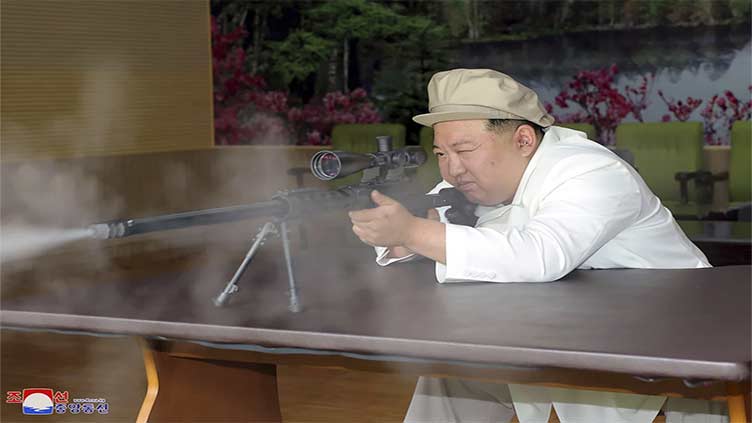 North Korean leader Kim tours weapons factories, vows to boost war readiness in face of tensions