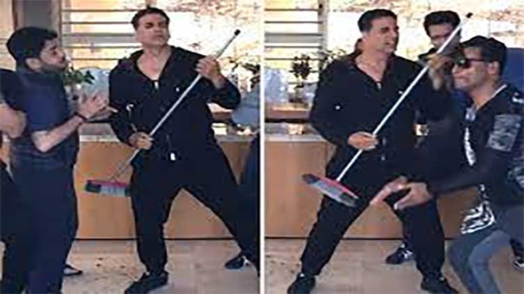 Akshay Kumar celebrates Friendship Day with amusing video