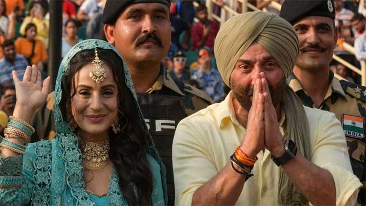 Gadar 2 sets in motion by Sunny Deol, Ameesha Patel's bhangra at Wagah Border