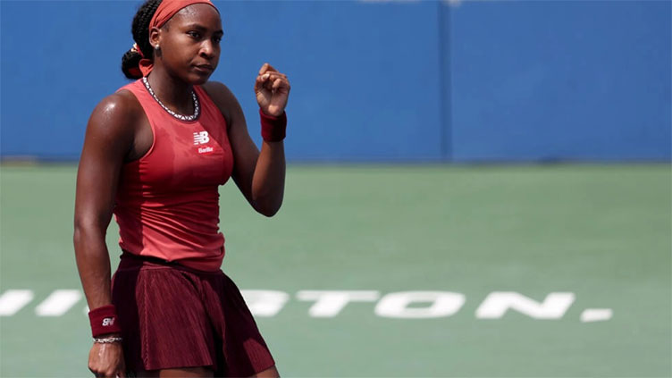 Gauff beats Sakkari to win WTA Washington title