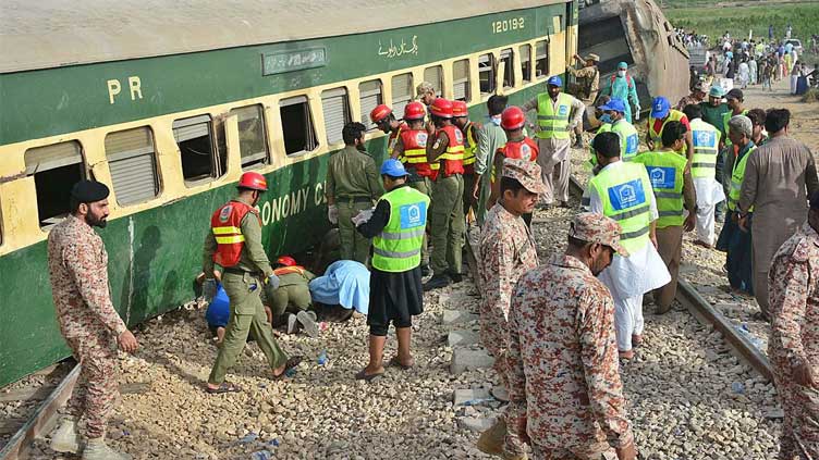 PR team to inspect Hazara Express tragedy site today