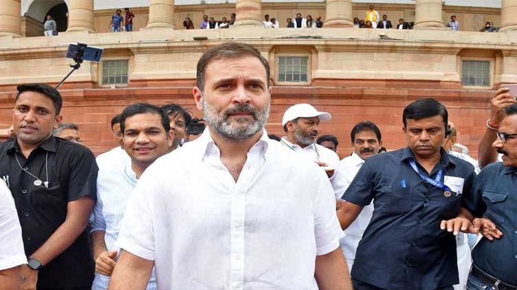 Indian opposition leader Rahul Gandhi returns to parliament after reinstatement